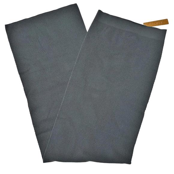 NWT Skims Swim Cut Out Long Tube Skirt Gunmetal Womens 2X-4X - Picture 1 of 7